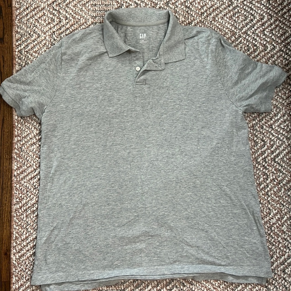 Gap Gray Polo XL